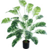 GloboStar Artificial Garden Banana Zebra ������������ ���� �������� ����� �80cm - (20918)