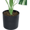 GloboStar Artificial Garden Banana Zebra ������������ ���� �������� ����� �80cm - (20918)
