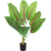 GloboStar Artificial Garden Blood Banana ������������ ���� ����������� �������� �90cm - (20944)