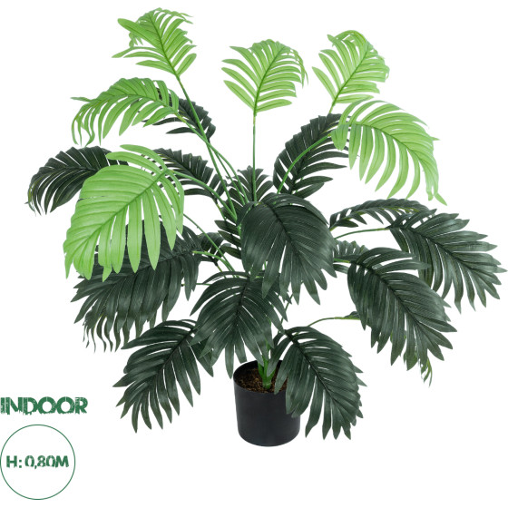 GloboStar Artificial Garden Caladium ������������ ���� ���������� �80cm - (20915)