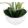 GloboStar Artificial Garden Dark Pink Orchid ������������ ���� ������ ������� �50cm - (21123)