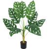 GloboStar Artificial Garden Monstera 20924 ������������ ���� �������� �90cm - (20937)