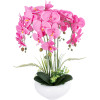 GloboStar Artificial Garden Pink Orchid ������������ ���� ��� ������� �50cm - (21124)