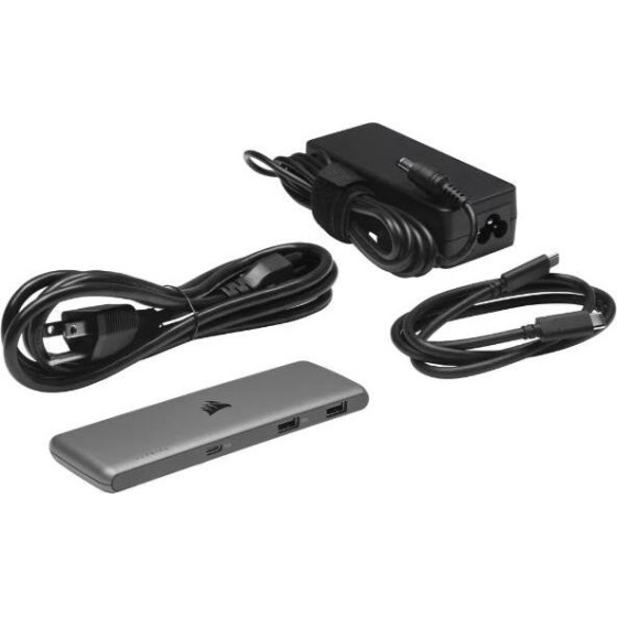Corsair Hub USB100 7-Port USB-C/USB-A Expansion Hub (EU) - (CU-9000003-EU)