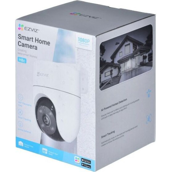 Hikvision Ezviz H8c 2k Pan Tilt Wi-Fi Camera - (H8C 2K+)