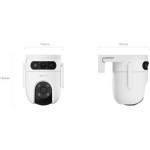 Hikvision Ezviz Outdoor Dual-Lens Smart Home Security Camera - (H9C 3MP)