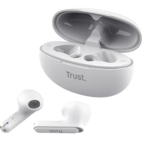 Trust Tws Earphones Bt Yavi White - (25173)