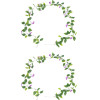 GloboStar Artificial Garden Morning Glory Garland ������� ������������ �������� ��������� 230cm ��� 2 �������� - (21152)