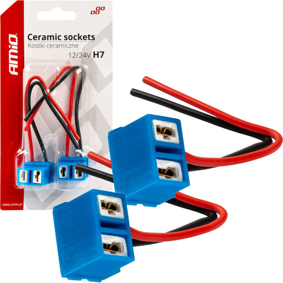 AMiO ���� �������� 12/24V ����� ��� ������ �������� H7 �� ������� ���� - 2 ���. - (03055)