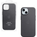 Apple ���� Iphone 15 Finewoven Magsafe Back Cover Black Packing Or - (MT393ZM/A)