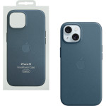Apple ���� Iphone 15 Finewoven Magsafe Back Cover Pacific Blue Packing Or - (MT3G3ZM/A)