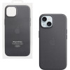 Apple ���� Iphone 15 Plus Finewoven Magsafe Back Cover Black Packing Or - (MT423ZM/A)
