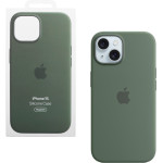 Apple ���� Iphone 15 Silicone Magsafe Cover Cypress Packing Or - (MT0X3ZM/A)
