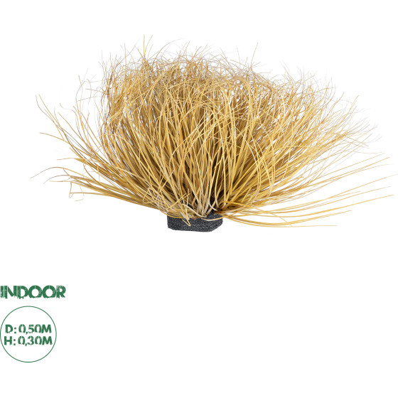 GloboStar Artificial Garden Grass Bush Plant ������� ������������ ���� ������ Grass �50cm Y30cm - (21165)
