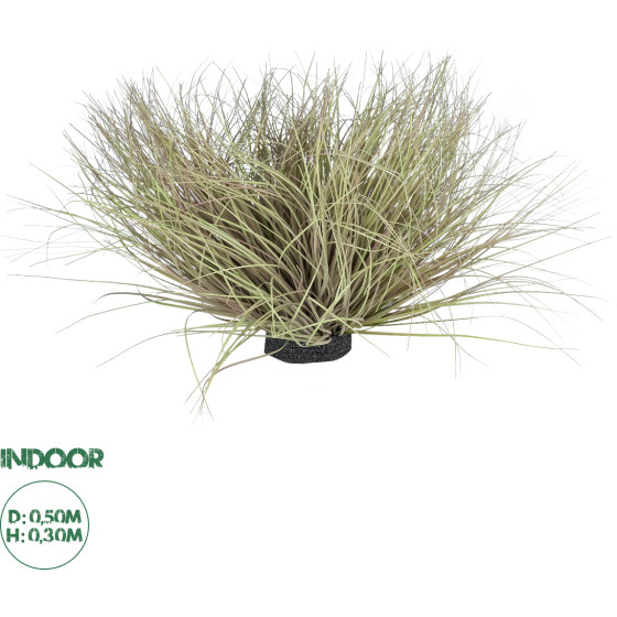 GloboStar Artificial Garden Grass Bush Plant ������� ������������ ���� ������ Grass �50cm Y30cm - (21167)