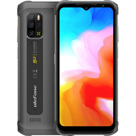 Ulefone Smartphone Armor 12 5G, 6.52'' 8/128GB 5180mAh, IP68/IP69K, ���� - (ARMOR12-GY)