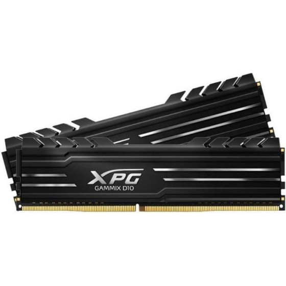 Adata Xpg Gammix D10 16GB DDR4 Ram �� 2 Modules (2x8GB) ��� �������� 3200 ��� Desktop - (AX4U32008G16A-DB10)