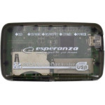 Esperanza Card Reader Usb 2.0 ��� SD/microSD/MemoryStick/Xd - (EA117)