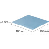ARCTIC TP-3 100x100mm, 0.5mm Premium Performance Thermal Pad - (ACTPD00052A)