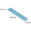 ARCTIC TP-3 120x20mm, 1.5mm - 4 Pack Premium Performance Thermal Pad - (ACTPD00057A)