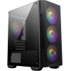 MSI Pc Chassis Mag Forge M100A, Mini Tower ATX, BLACK, AUTO-Rgb LIGHTING, W/O PSU, 3x12CM Front AUTO-RGB, 1x12CM Rear AUTO-Rgb FAN, 2YW - (306-7G20A21-809)