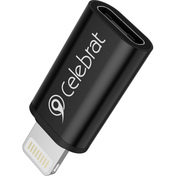 Celebrat ���������� Lightning �� USB-C 2A, 480Mbps, ������ - (CA-03)