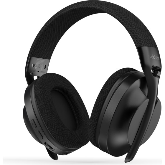Celebrat Headphones A34, �������� & ���������, 40mm, 300mAh, ����� - (A34-BK)