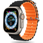 Tech-Protect Replacment Magnetic Iconband Pro For Apple Watch 4/5/6/7/9/Se (42/44/45/49 MM) black-Or - (TPMBPAW4BO)