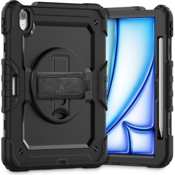 Tech-Protect SOLID360 Ipad Air 11 6 /2024 Black - (TPS360IA1124B)