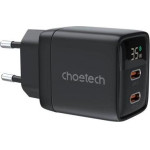 Choetech ��������� �������� ������� �������� PD6051 �� ����� ����� Usb C Gan Pd 35W ����� - (PD6051, PD6051-EU-BK)