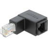 DeLock ���������� RJ45 Cat 6 UTP, �������� 90�, ������ - (86423)