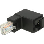 DeLock ���������� RJ45 Cat 6 UTP, �������� 90�, ������ - (86424)