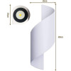 Powertech Led ��������� ������ 10W, 4000K, 800lm, IP65, ����� - (HLL-0162)