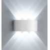 Powertech Led ��������� ������ 6W, 4000K, 480lm, IP65, ����� - (HLL-0160)