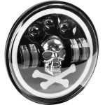 AMiO ��������� �������� ���������� Led Skull 5.500lm 9 36V 60W 6.000K -�170x170x65mm 4 ������� ���� - 1 ���. - (03695)