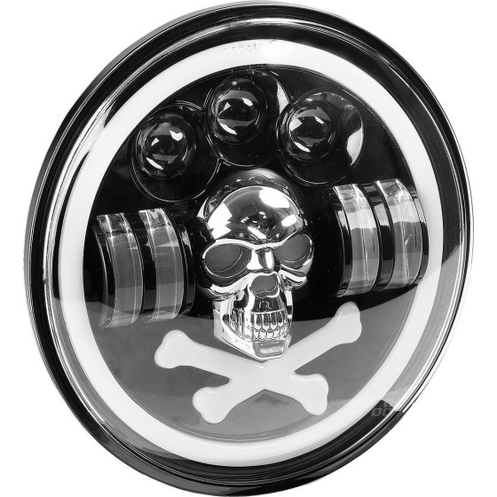 AMiO ��������� �������� ���������� Led Skull 5.500lm 9 36V 60W 6.000K -�170x170x65mm 4 ������� ���� - 1 ���. - (03695)