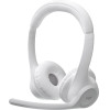 Logitech Wireless Headset Zone 300 White - (981-001417)