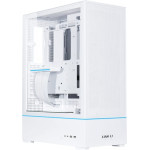 Lian Li SUP01 White - 45Lt Minimal Footprint Case For Vertical Gpu Argb Strips w. 3x 120mm Fans - (G99.SUP01W.00)