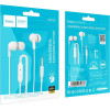 Hoco M124 ��������� 3.5MM Jack Wide Universal �� ��������� , ����� - (M124-WH)