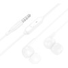 Hoco M124 ��������� 3.5MM Jack Wide Universal �� ��������� , ����� - (M124-WH)