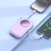 Hoco Q19 Lucky Fully Compatible Power BANK, 10.000mAh, 30W �� �����, ��� - (Q19PU)
