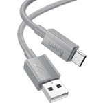 Hoco X107 Favor Charging Data Cable TYPE-C, ���� - (HC-X107C-GR)