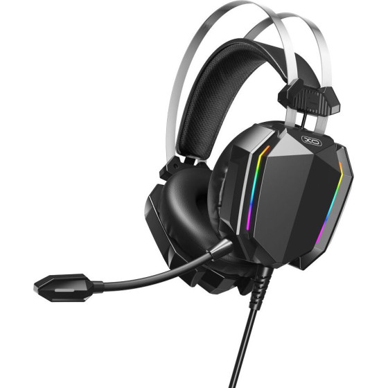 XO GE-07 ������� Rgb Long Mic Gaming ��������� USB+Dual 3,5mm
