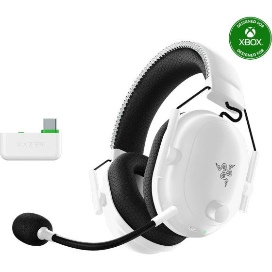 Razer Blackshark V2 Pro White For Xbox - Wireless Gaming Headset - 70h Battery - 2.4GHz/Bt - (RZ04-04530400-R3M1)