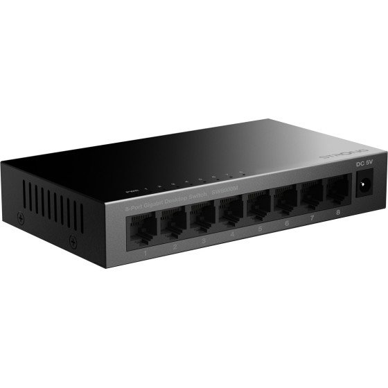 Strong Switch SW5000M, 8x Gigabit �����, 1000MBps - (SW8000M)
