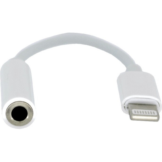 Ancus ���������� Handsfree Lightning �� 3.5mm ������ ����� Bulk - (HiConnect)