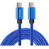 Ancus ������� �������� ��� �������� USB-C �� USB-C 2.0A �� Braided ������� ���� 1�. �� 5 ������ ������� - (Flow Plus E54)