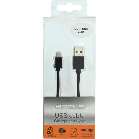 Ancus ������� �������� USB AM �� Micro USB B ����� 0.5m