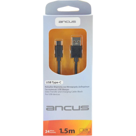 Ancus ������� �������� USB-C 2,1� ����� 1.5m