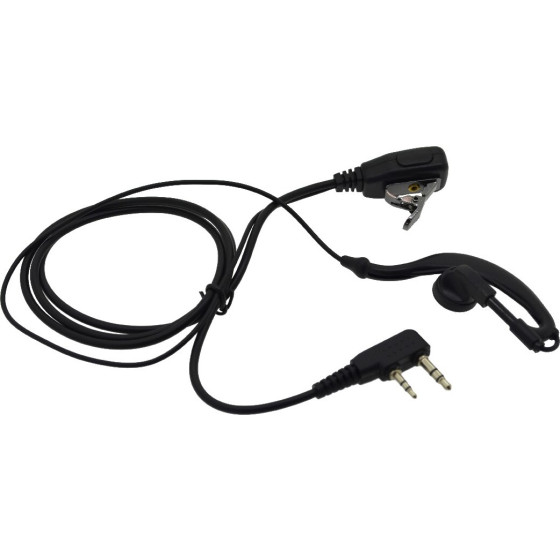 Ancus Hands Free Mono �� ����� ��������� 2.5mm & 3.5mm �� ������� ��������� ��� Walkie Talkie ����� Bulk - (HiConnect)